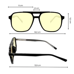 Okulary blokujące niebieskie światło Quantum Day