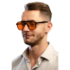 Okulary blokujące niebieskie światło Quantum Orange