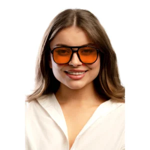 Okulary blokujące niebieskie światło Quantum Orange